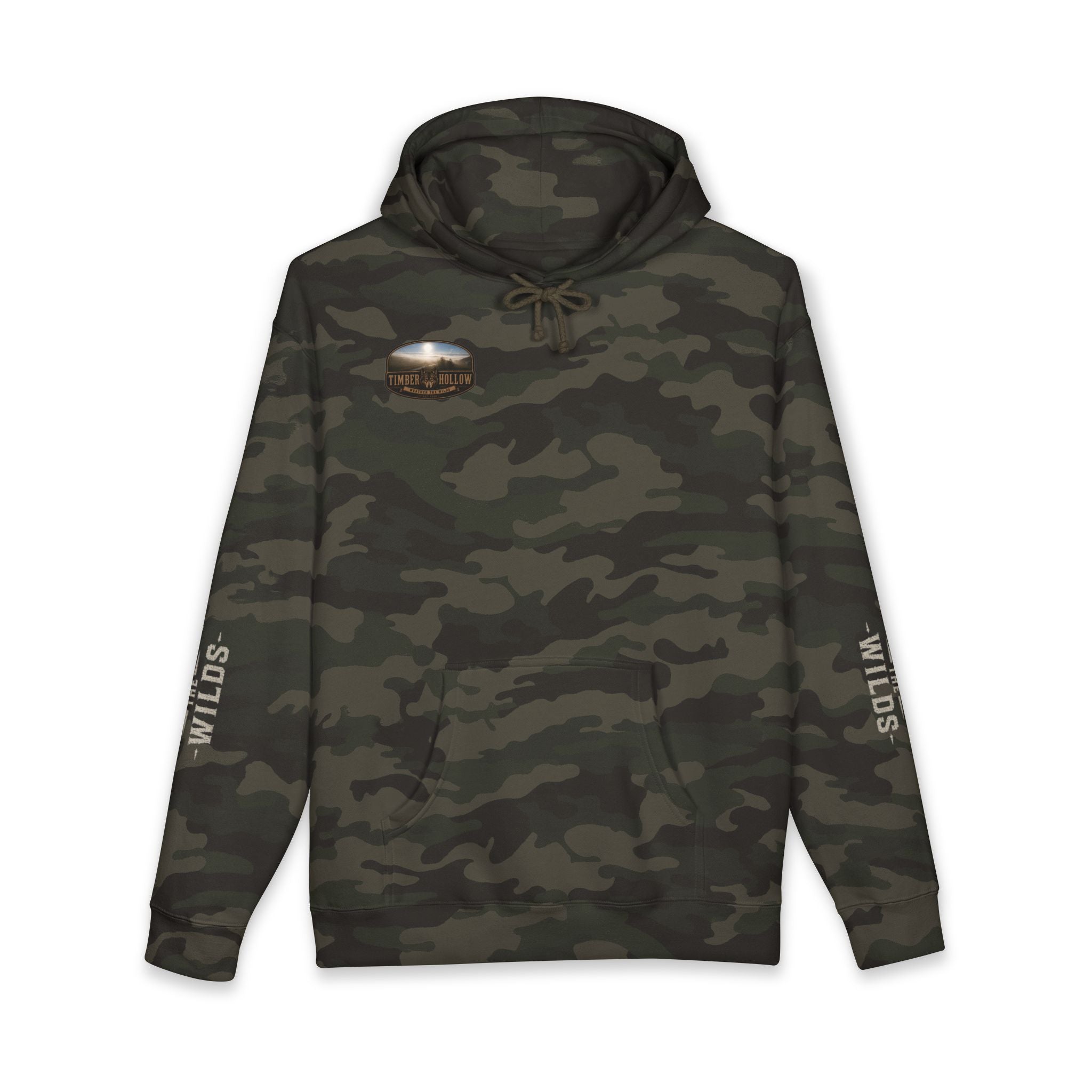 Forest Escape Hoodie — "And into the Forest I go..." Cozy Nature Quote Sweatshirt
