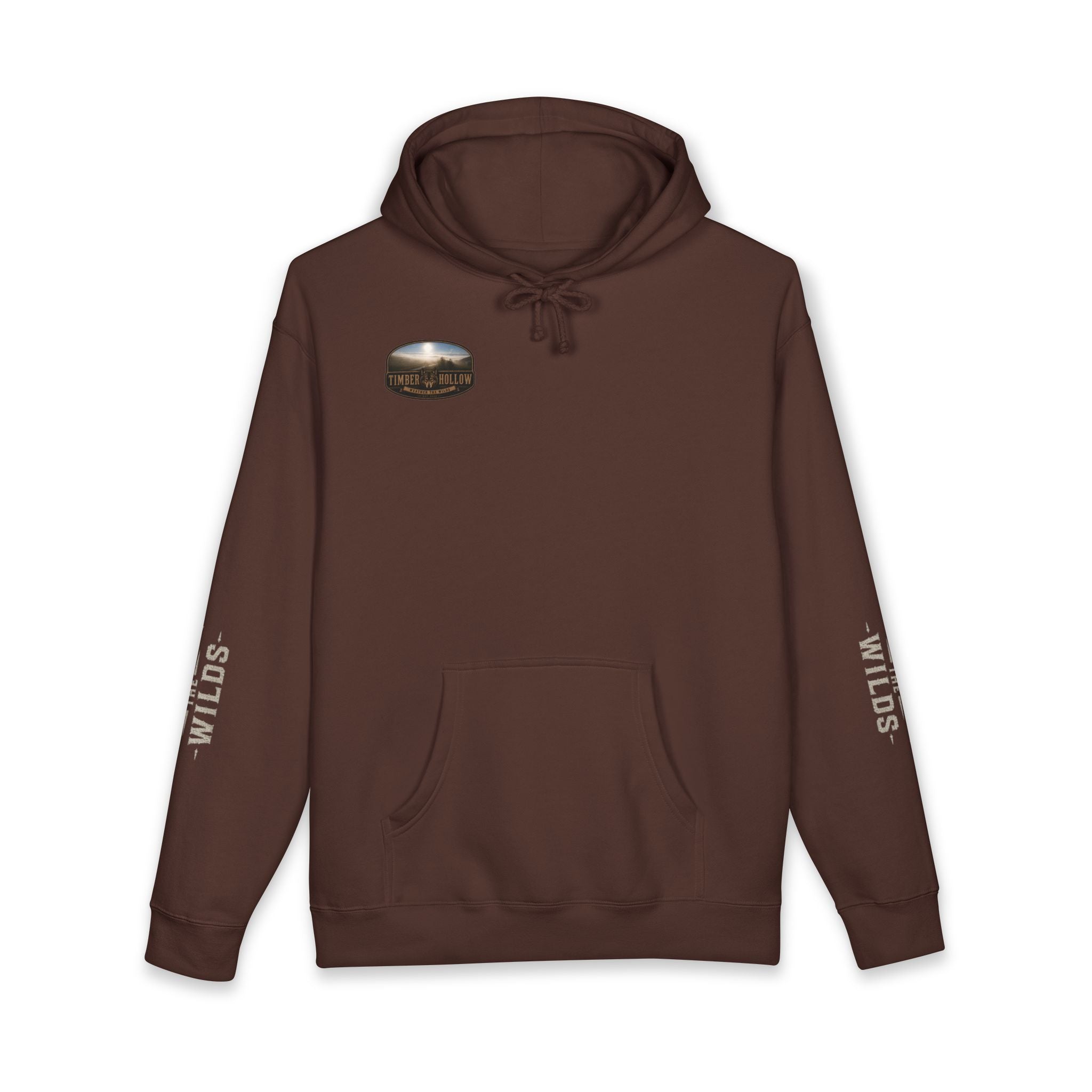 Forest Escape Hoodie — "And into the Forest I go..." Cozy Nature Quote Sweatshirt