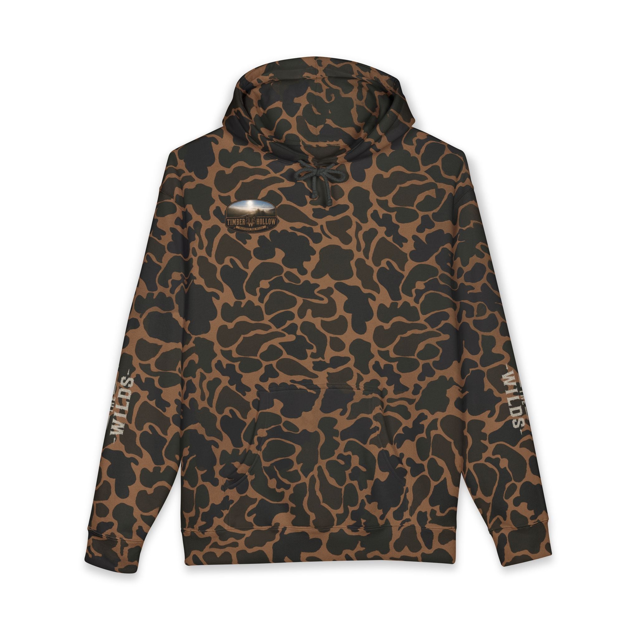 Forest Escape Hoodie — "And into the Forest I go..." Cozy Nature Quote Sweatshirt