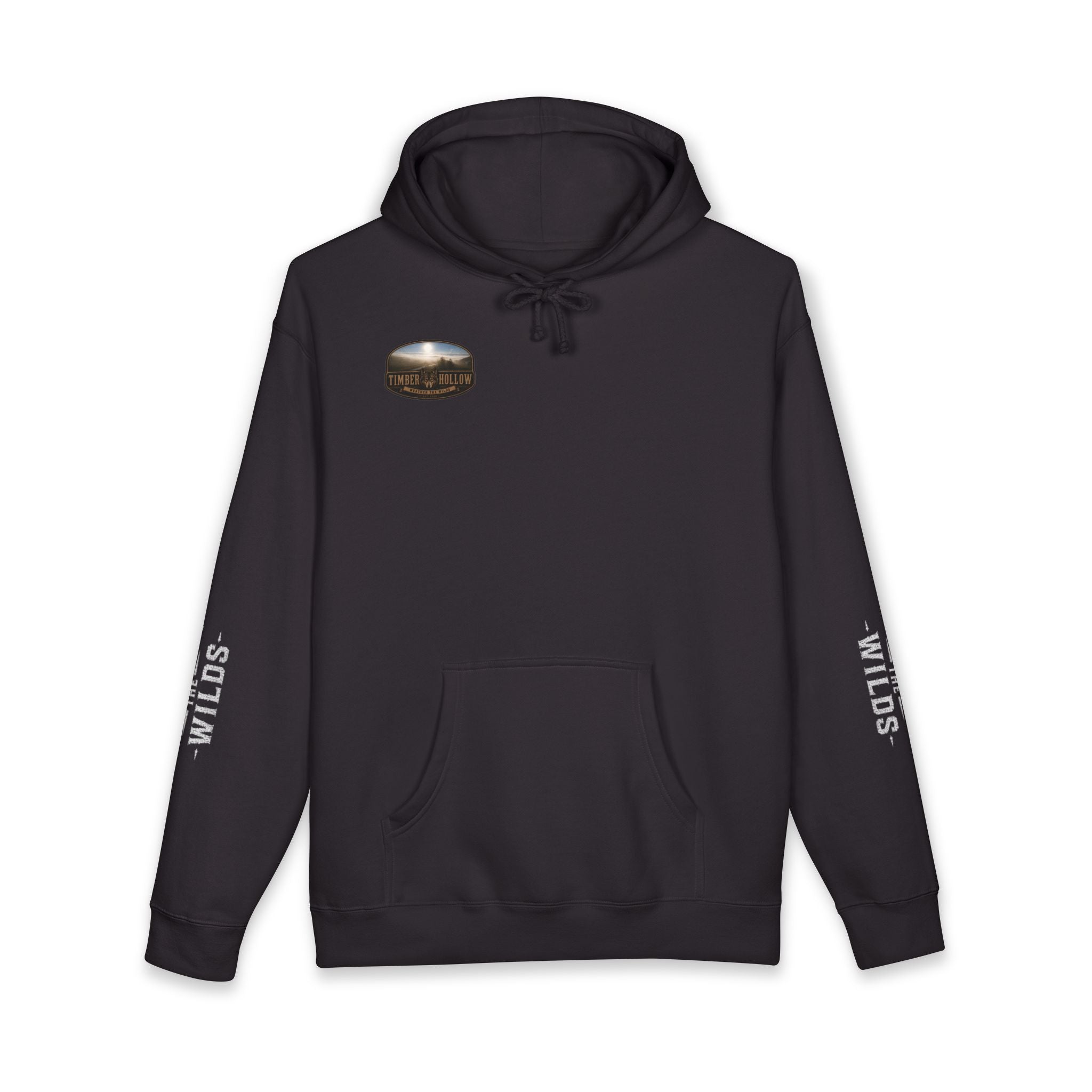 Forest Escape Hoodie — "And into the Forest I go..." Cozy Nature Quote Sweatshirt