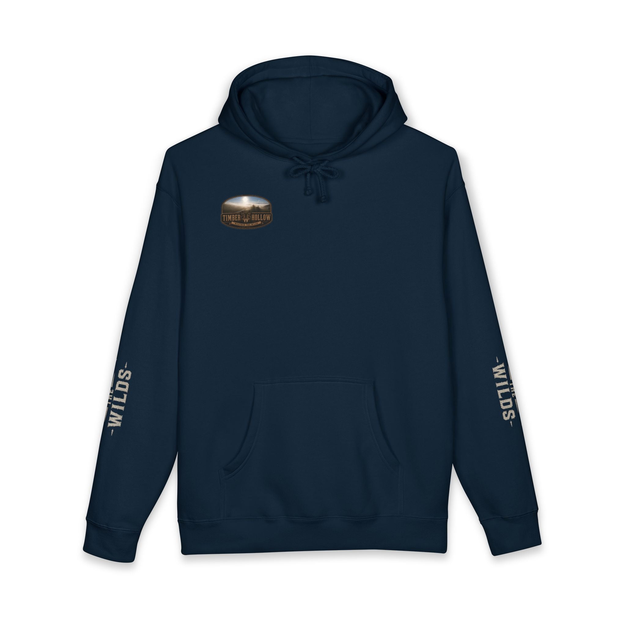 Forest Escape Hoodie — "And into the Forest I go..." Cozy Nature Quote Sweatshirt